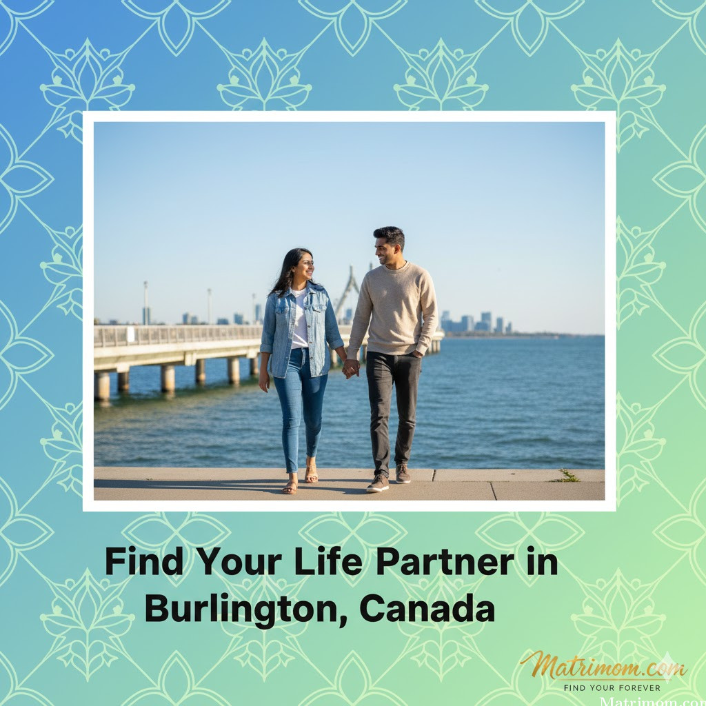 Find Your Life Partner in Burlington, Canada with Matrimom.com.