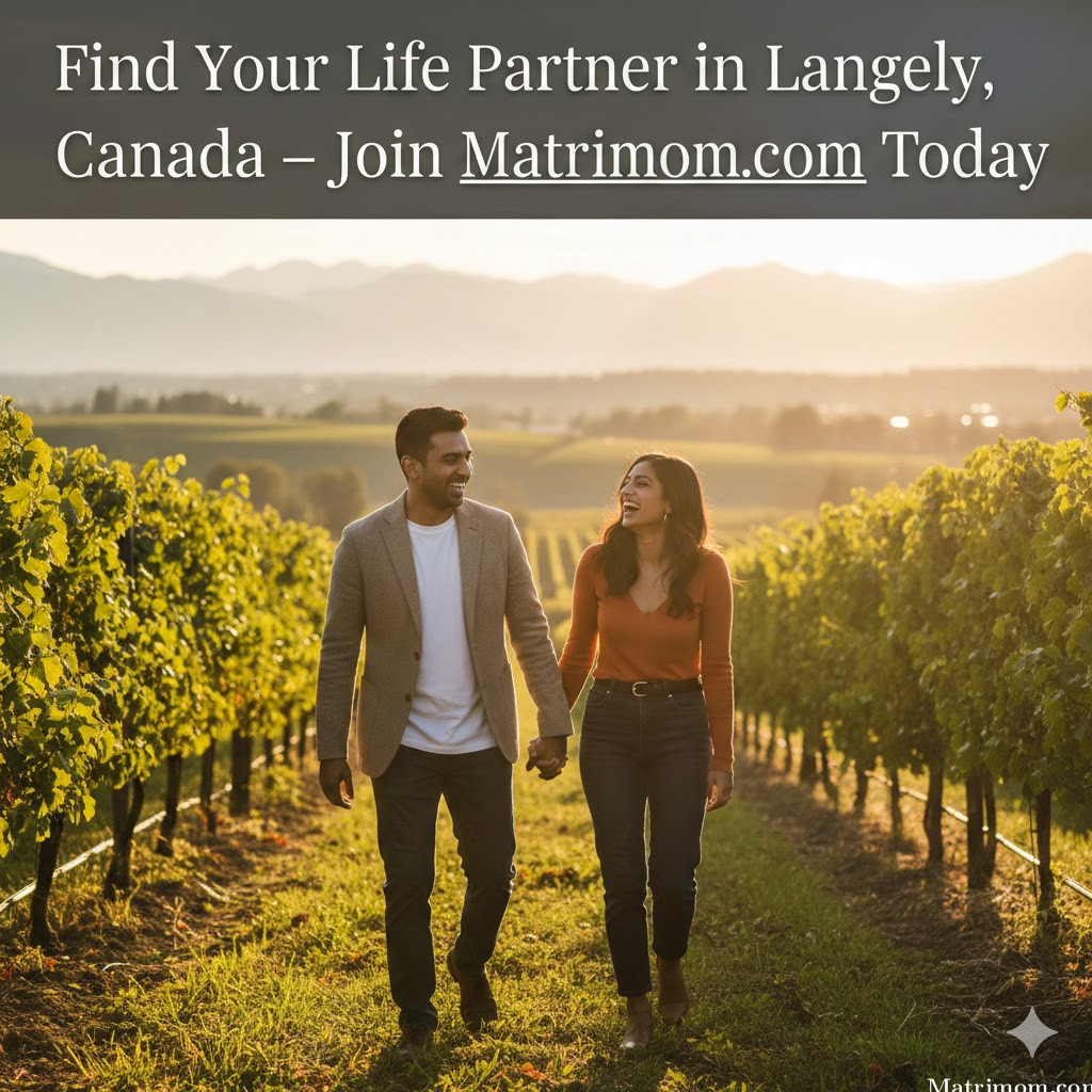 Find Your Life Partner in Langley, Canada – Join | Matrimom.com Today.