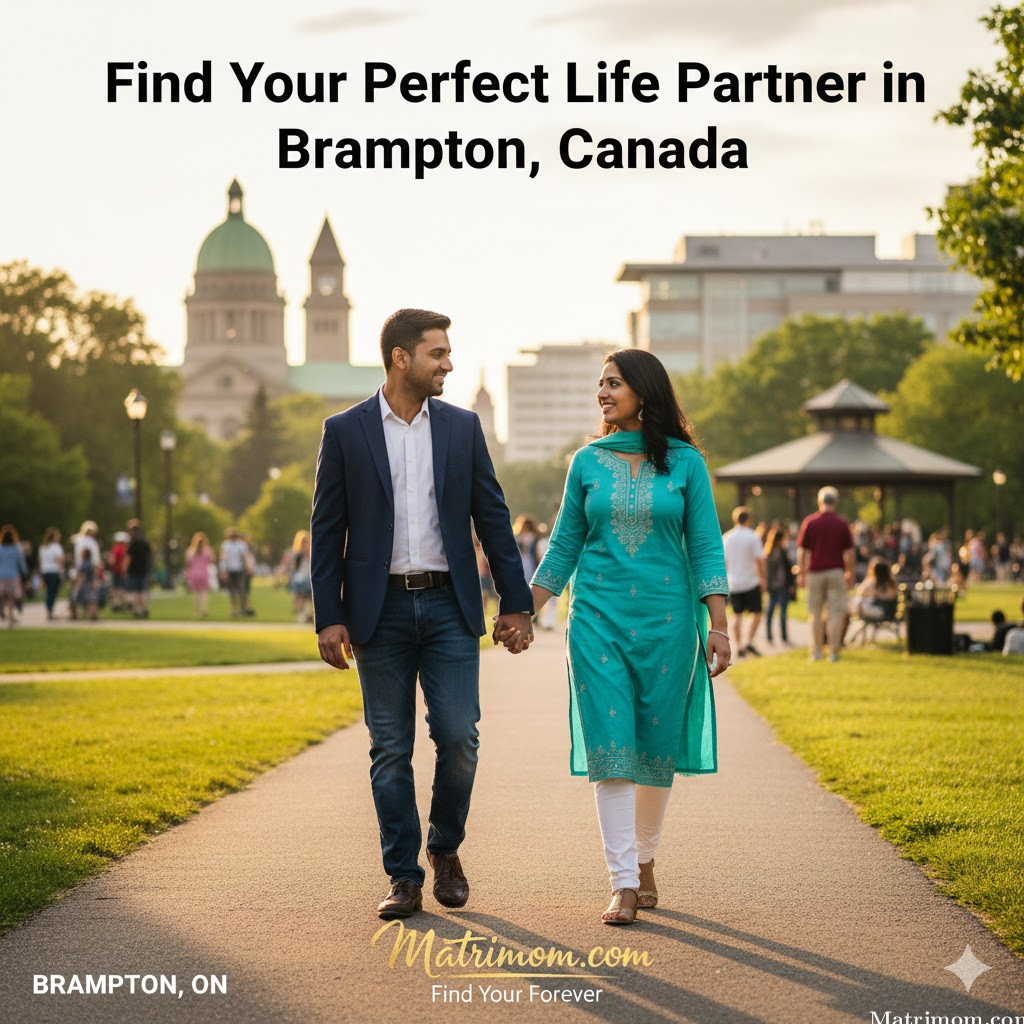 Find Your Perfect Life Partner in Brampton, Canada with Matrimom.com