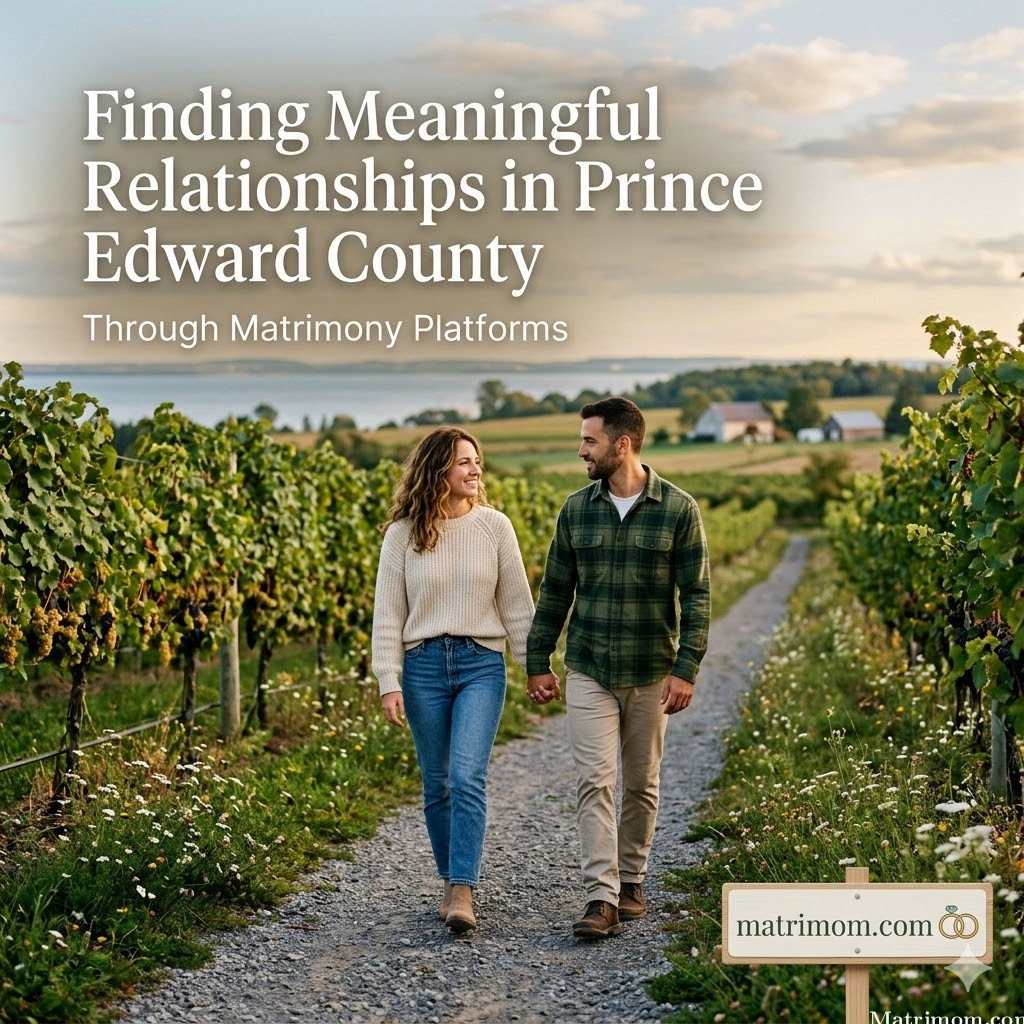 Finding Meaningful Relationships in Prince Edward County Through | Matrimony Platforms.