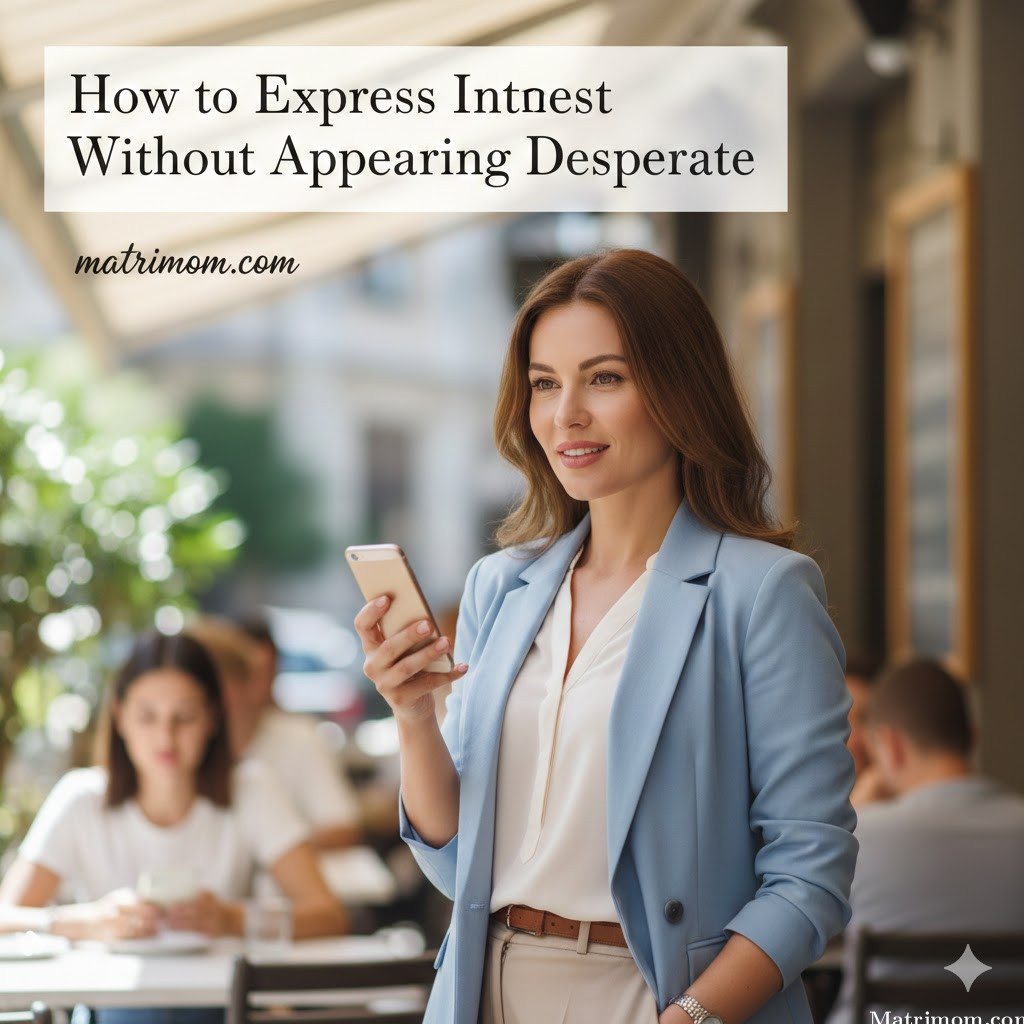 How to Express Interest Without Appearing Desperate