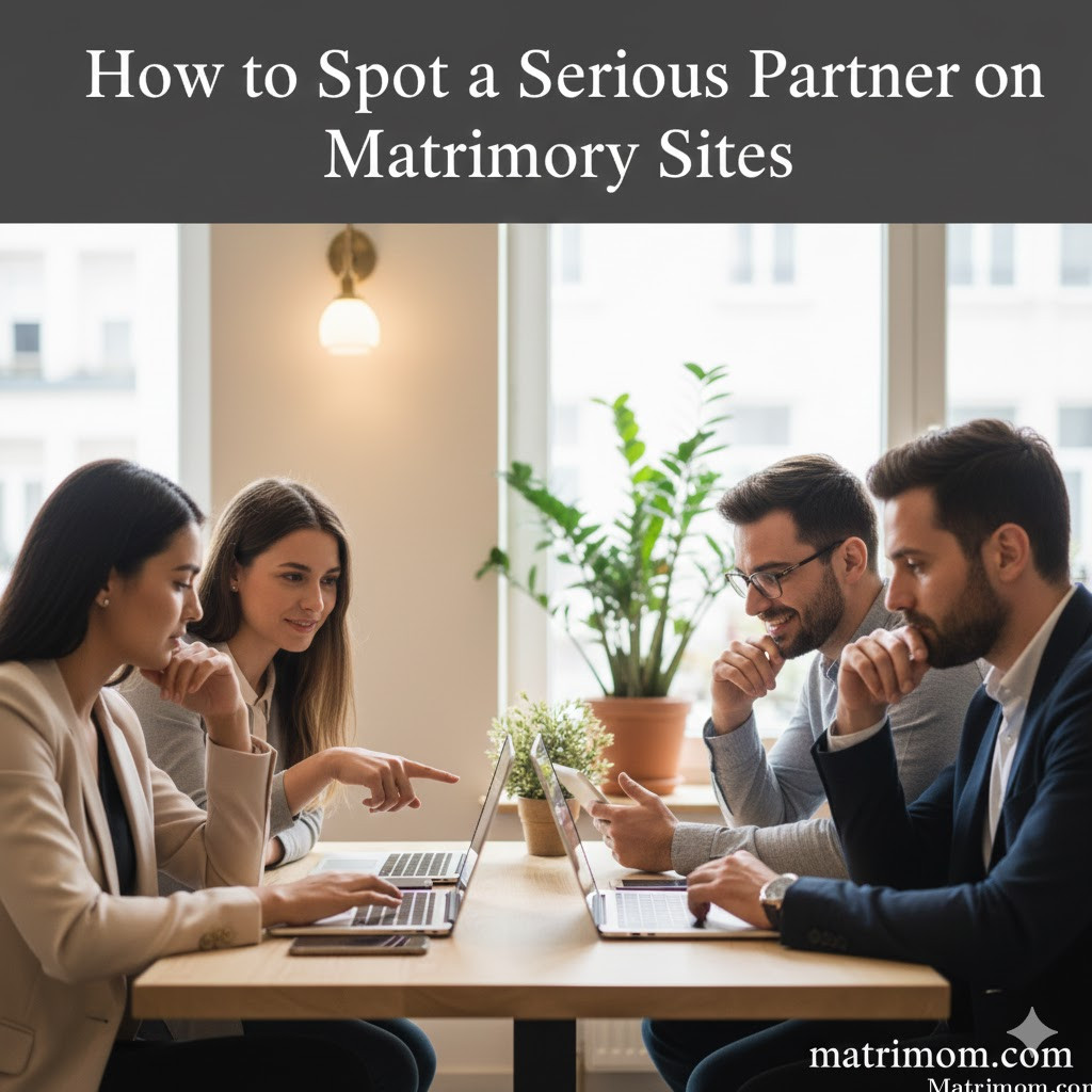How to Spot a Serious Partner on Matrimony Sites