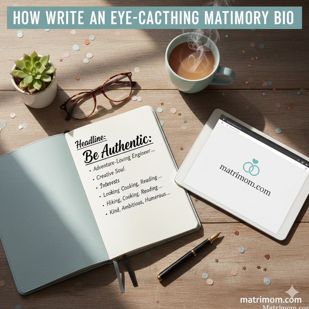 How to Write an Eye-Catching Matrimony Bio