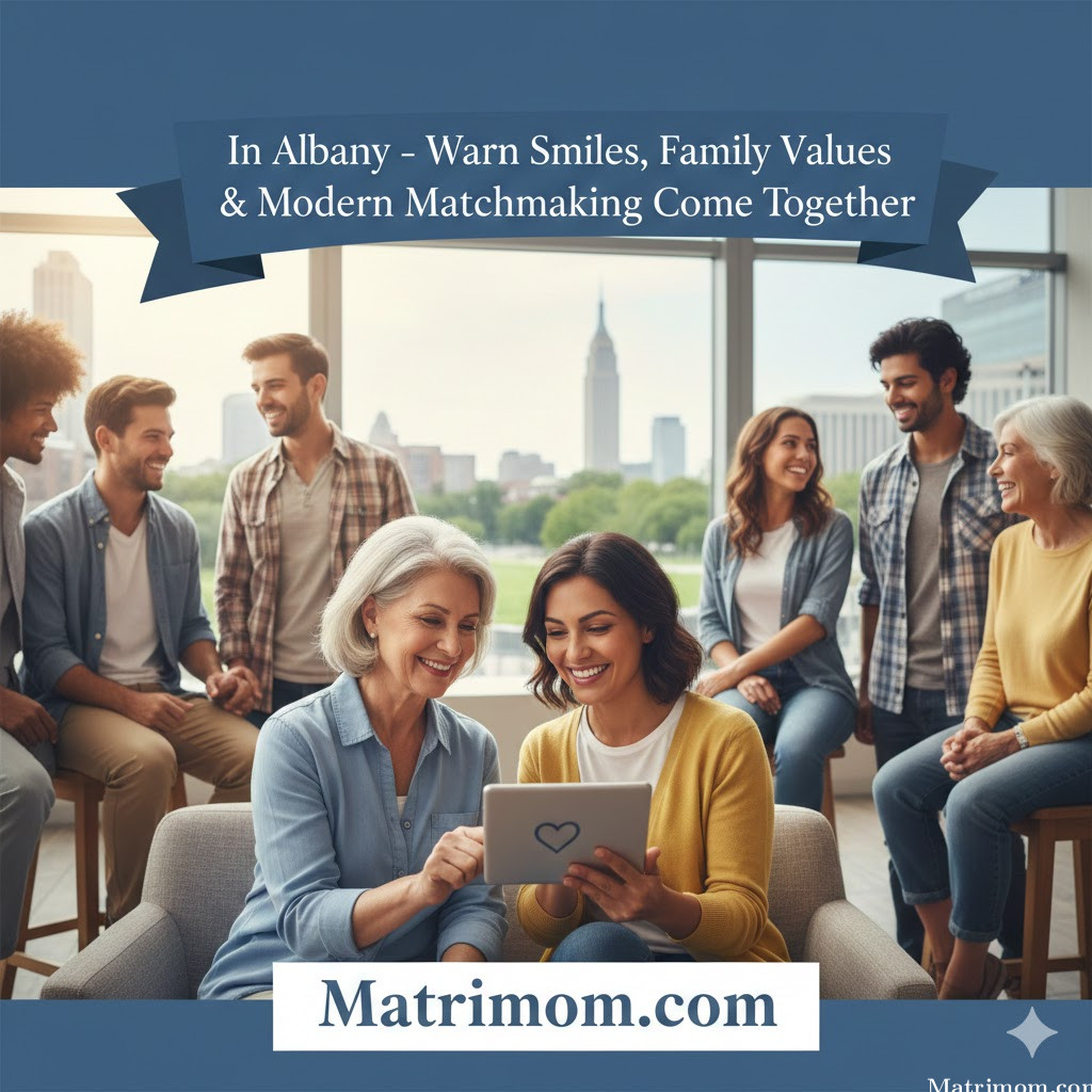 In Albany – Where Warm Smiles,  Family Values & Modern Matchmaking Come Together |  Matrimom.com 