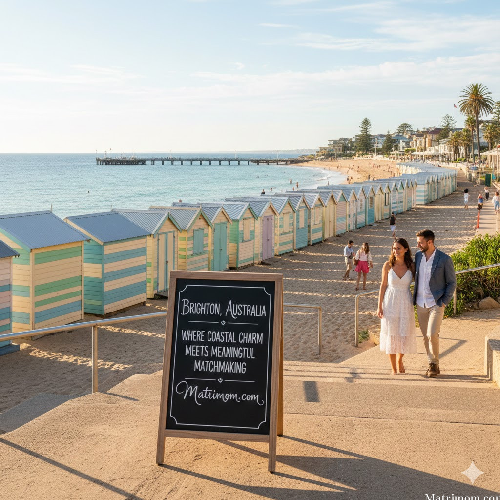 In Brighton, Australia – Where Coastal Charm Meets Meaningful Matchmaking | Matrimom.com