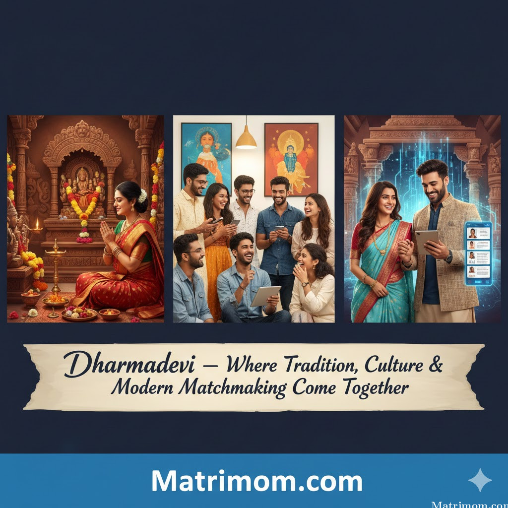 In Dharmadevi – Where Tradition, Culture & Modern Matchmaking Come Together | Matrimom.com