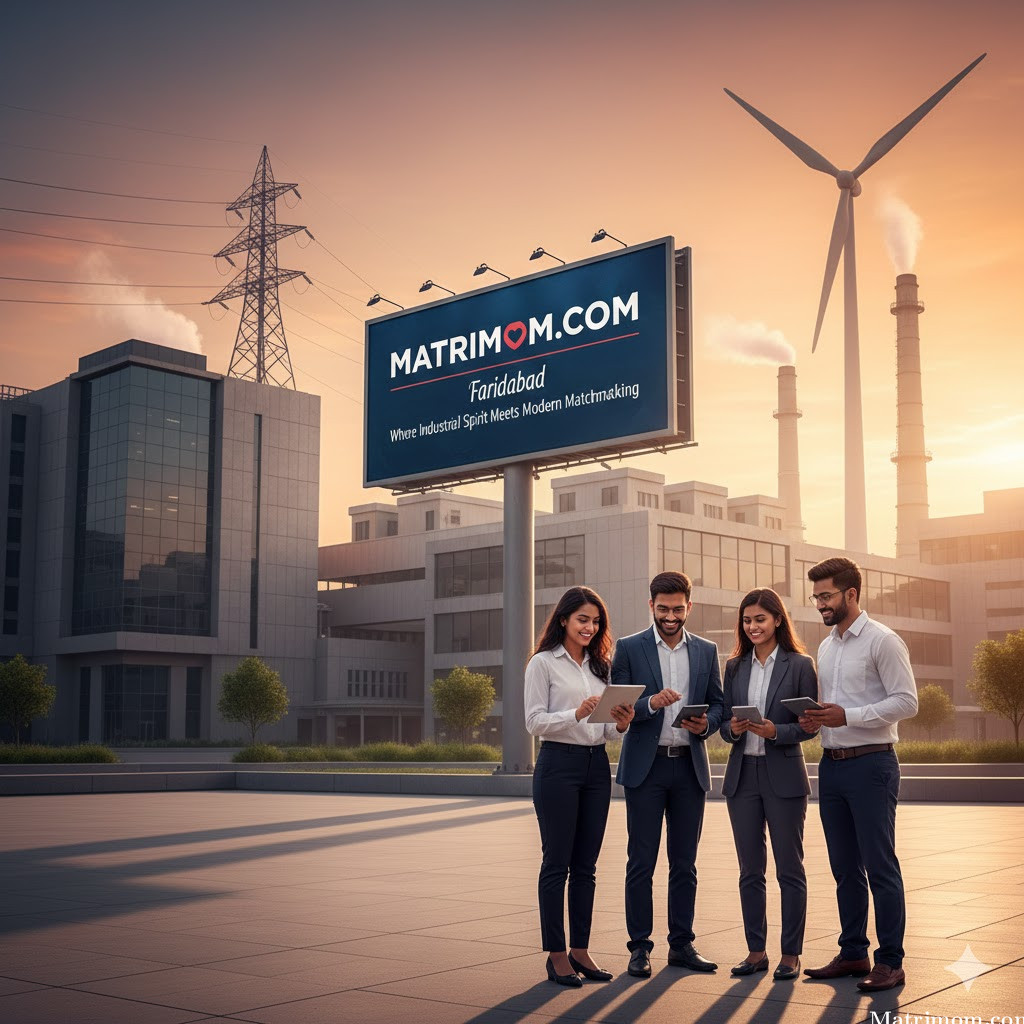 🏢In Faridabad – Where Industrial Spirit Meets Modern Matchmaking |  Matrimom.com