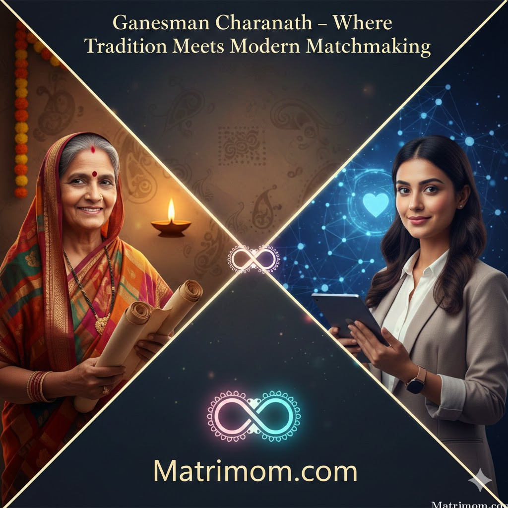 In Ganeshman Charanath – Where Tradition Meets Modern Matchmaking |  Matrimom.com 