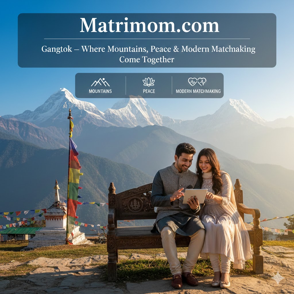 In Gangtok – Where Mountains, Peace & Modern Matchmaking Come Together | matrimom.com