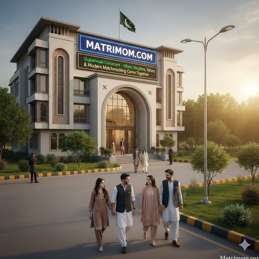 In Gujranwala Cantonment – Where Discipline, Values & Modern Matchmaking Come Together | Matrimom.com