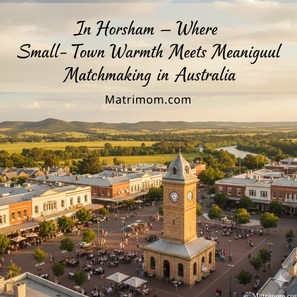 In Horsham – Where Small-Town  Warmth Meets Meaningful Matchmaking in Australia | Matrimom.com