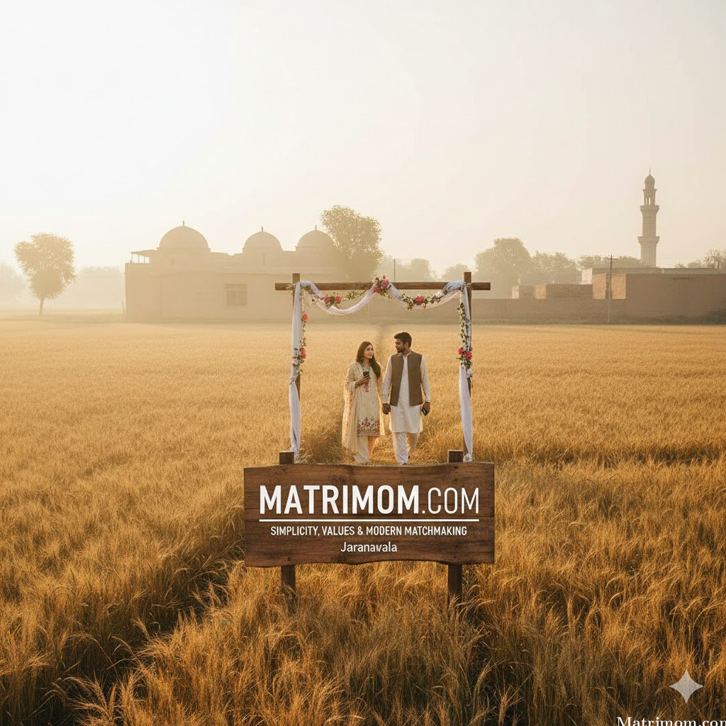 In Jaranwala – Where Simplicity, Values & Modern Matchmaking Come Together Matrimom.com