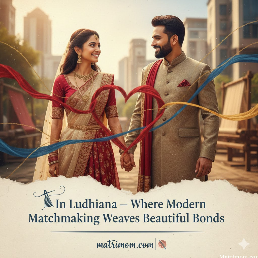 🧵In Ludhiana – Where Modern Matchmaking Weaves Beautiful Bonds | matrimom.com