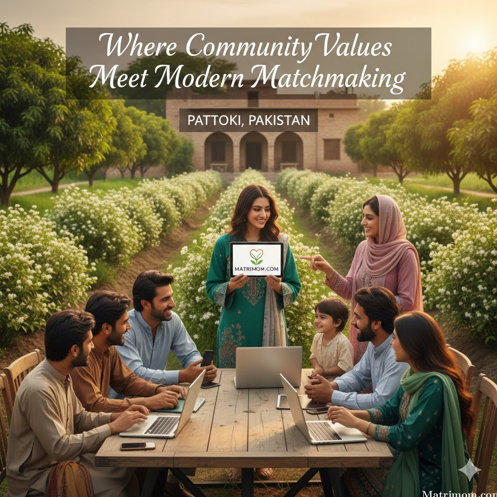 🌿 In Pattoki – Where Community Values Meet Modern Matchmaking | Matrimom.com