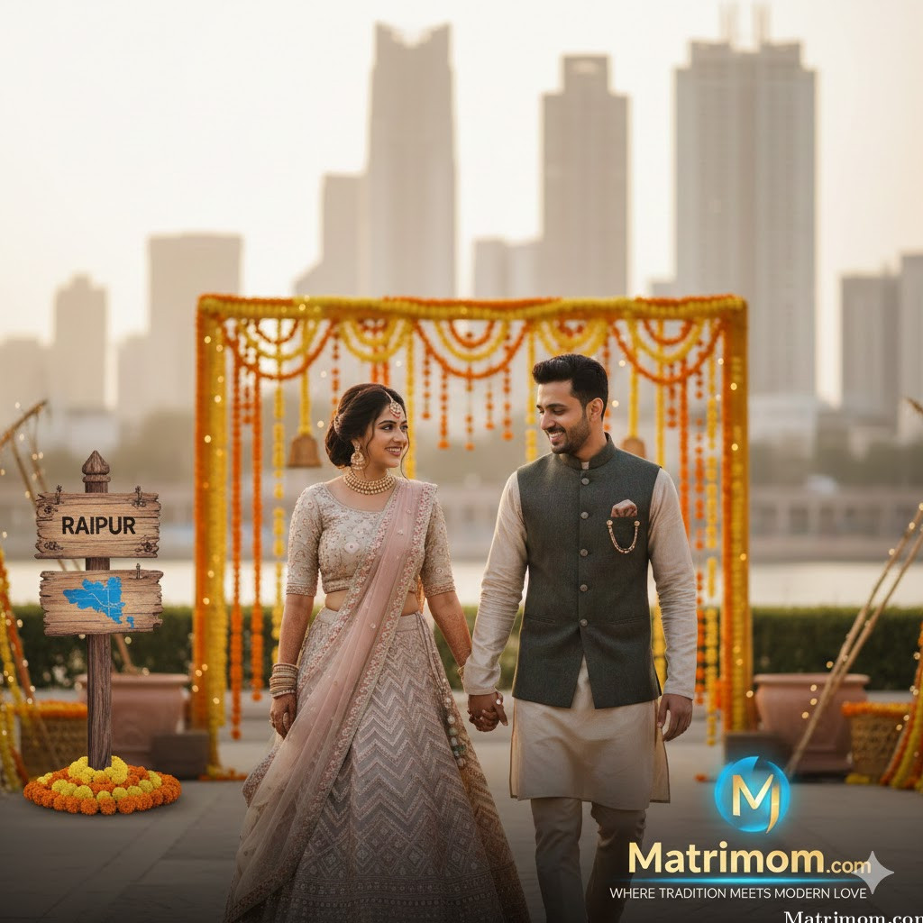 In Raipur – Where Tradition Meets Modern Love | Matrimom.com