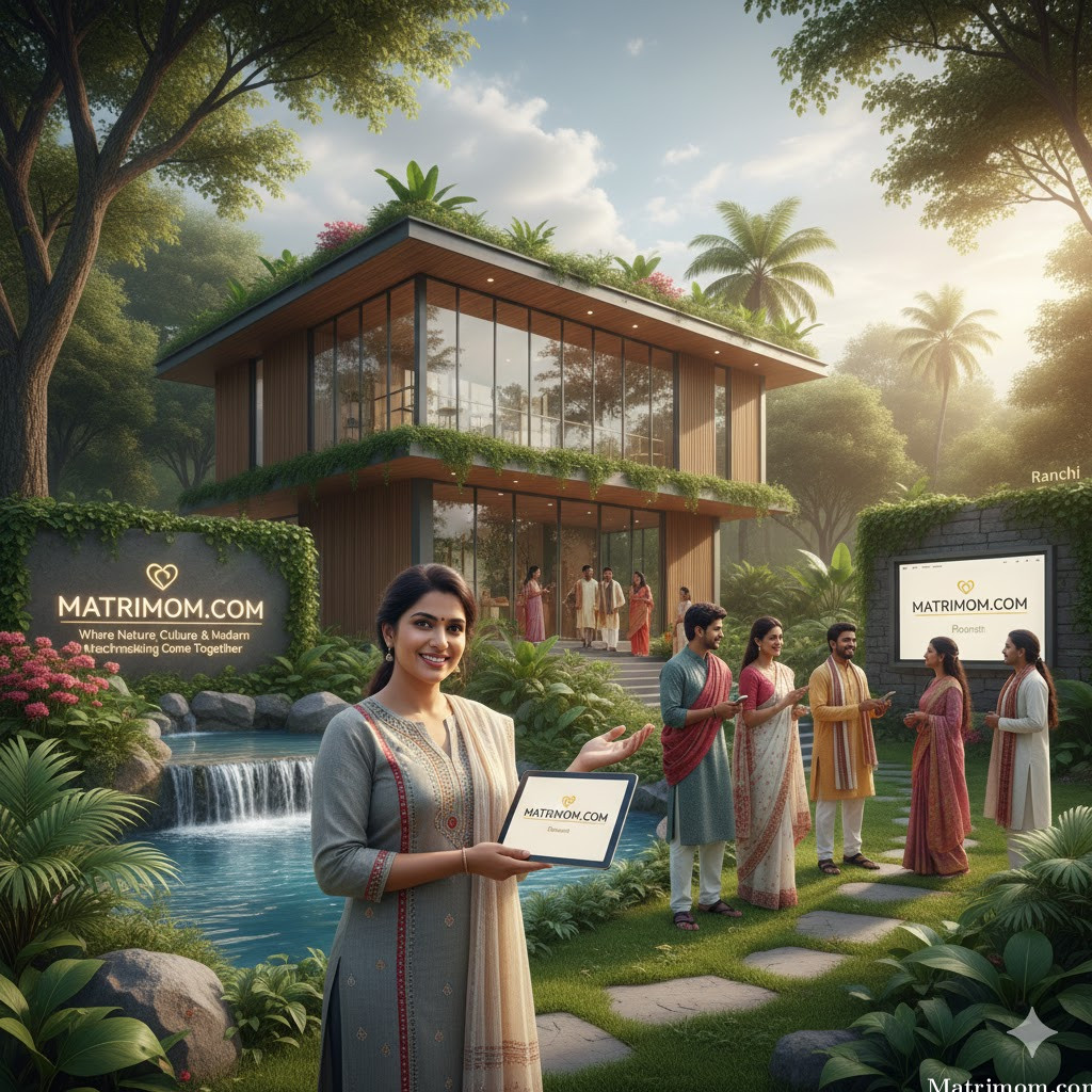 🌿In Ranchi – Where Nature, Culture & Modern Matchmaking Come Together | Matrimom.com