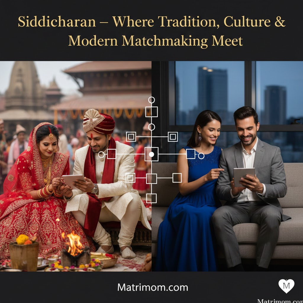 In  Siddhicharan – Where Tradition, Culture & Modern Matchmaking Meet |  Matrimom.com