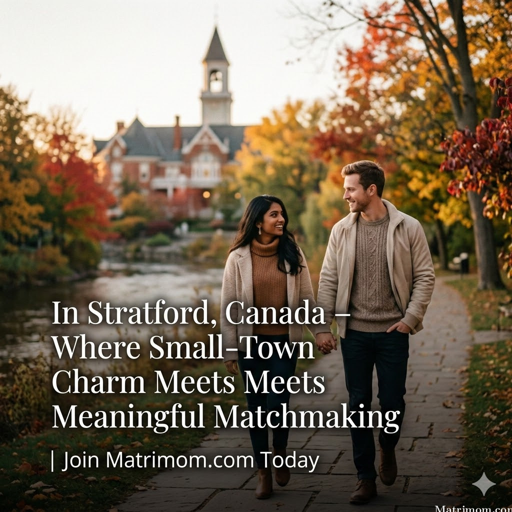 In Stratford, Canada – Where Small-Town Charm Meets Meaningful Matchmaking |  Matrimom.com