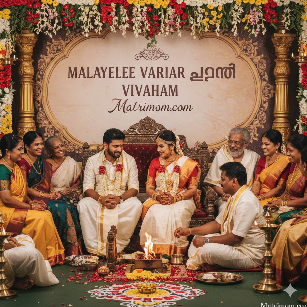 Malayalee Variar community marriage