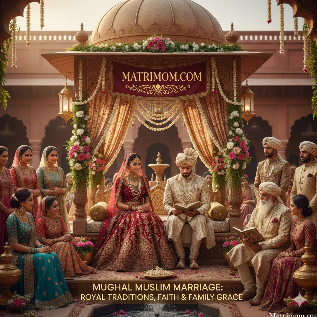 Mughal Muslim Marriage: Royal Traditions, Faith & Family Grace