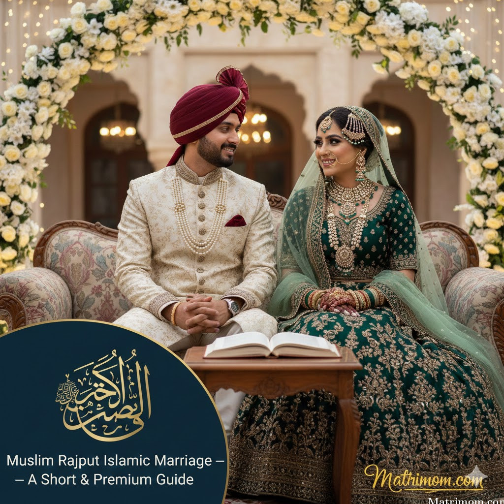 Muslim Rajput Islamic Marriage – A Short & Premium Guide (For Matrimom.com)