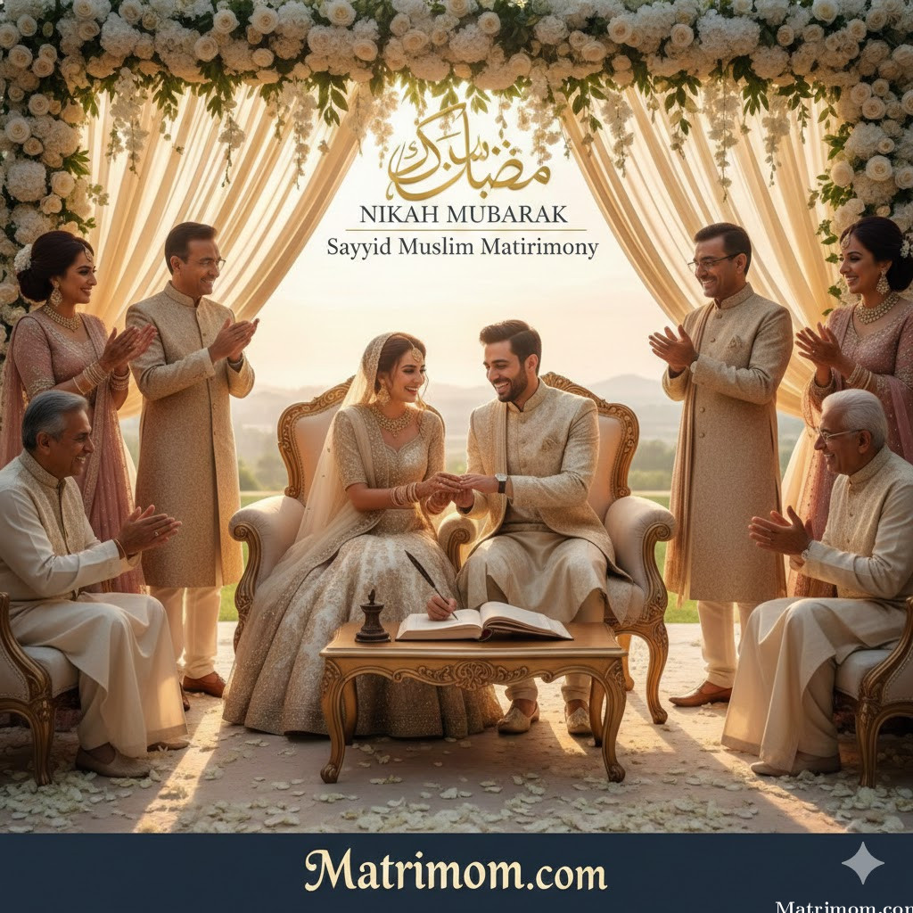 Sayyid community marriage